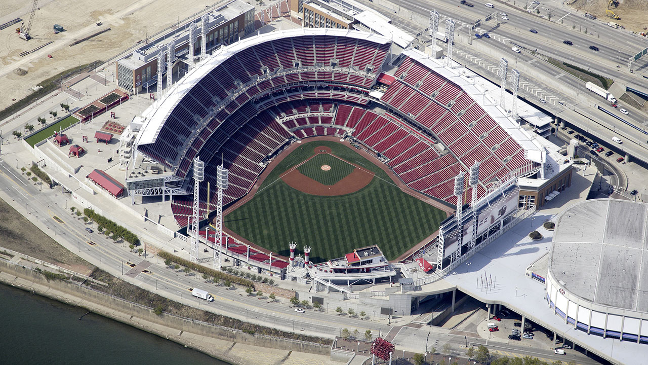 The Great American Ball Park in Cincinnati is seen in an undated photo. (Getty Images)