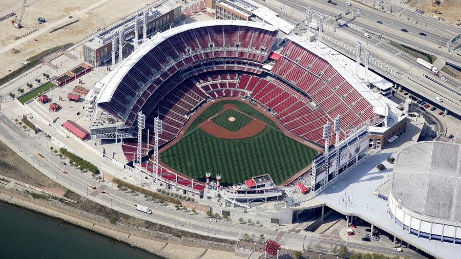 The Great American Ball Park in Cincinnati is seen in an undated photo. (Getty Images)