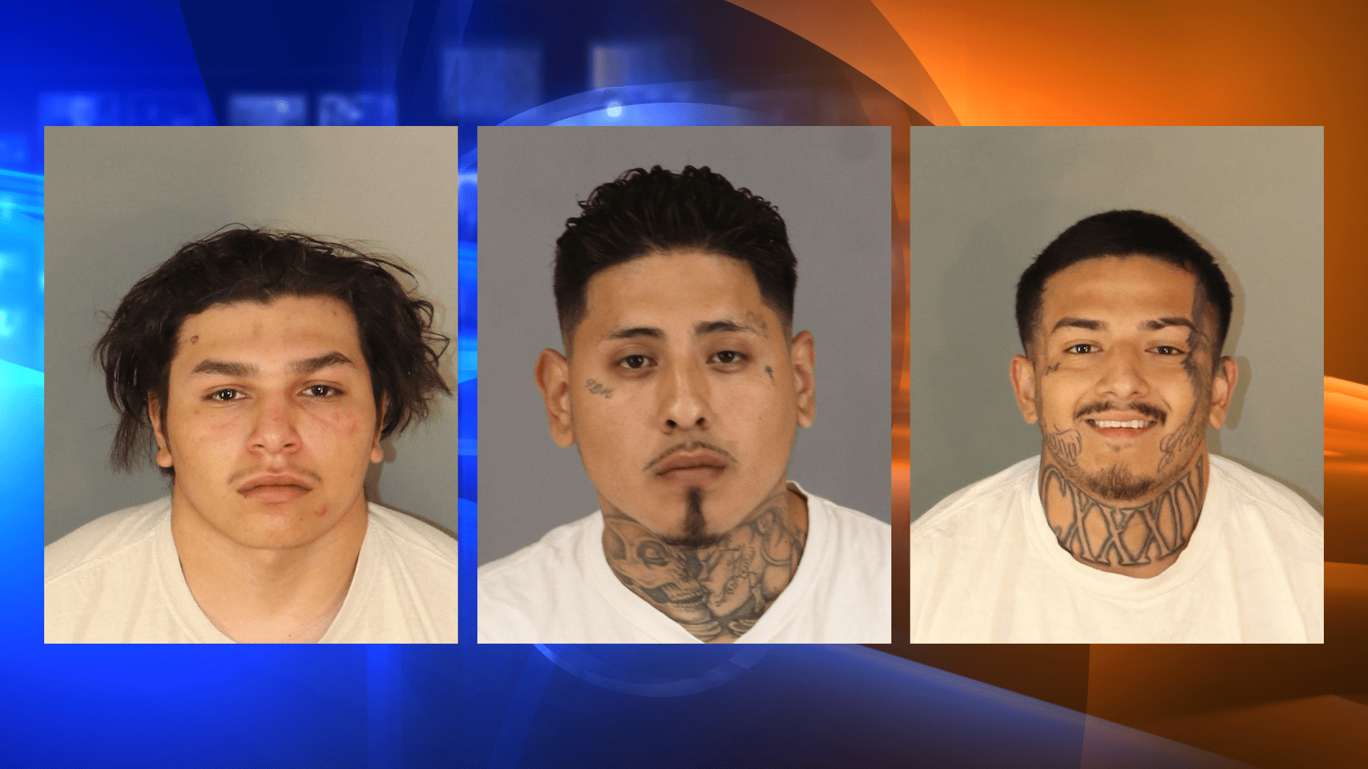 Three Riverside men were arrested last week for their alleged roles in the shooting death of 25-year-old Eric Flores. (Riverside Police Department)