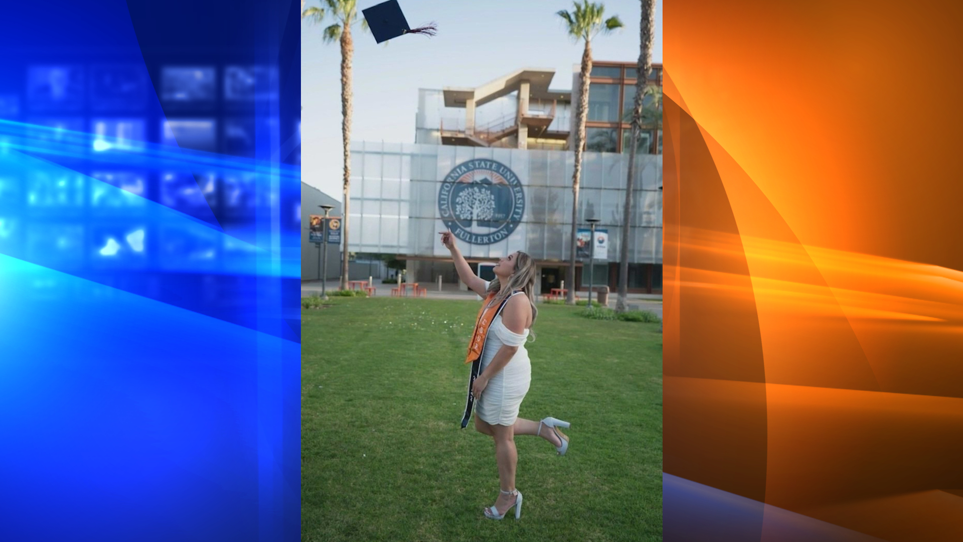 Alondra Romero, shown in this undated photo provided by Stephanie Romero, is in a coma after she was struck by a car in Puerto Rico, where she was celebrating her upcoming graduation from Cal State Fullerton.