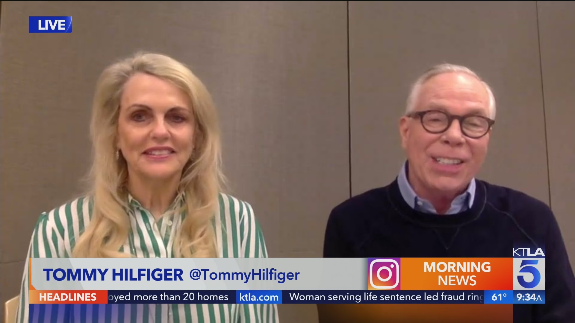 Designer Tommy Hilfiger talks inclusive fashion line and Race to Erase MS Gala in Los Angeles