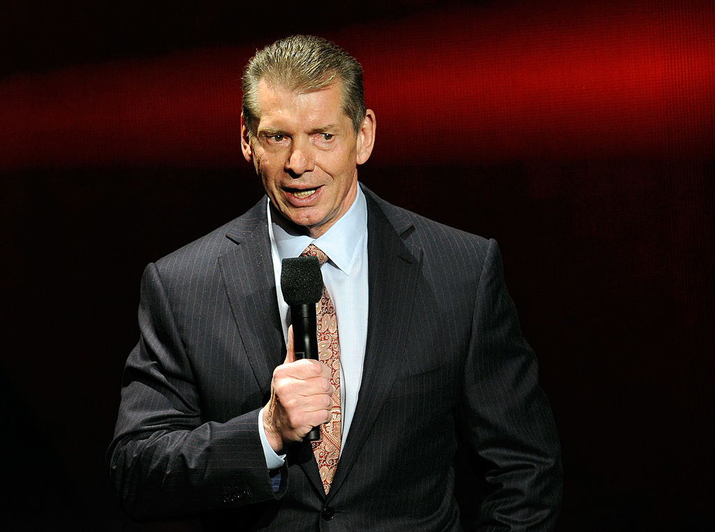 WWE Chairman and CEO Vince McMahon has "voluntarily" stepped away from his duties amid the investigation, the WWE confirmed in a press release. (Ethan Miller/Getty Images)