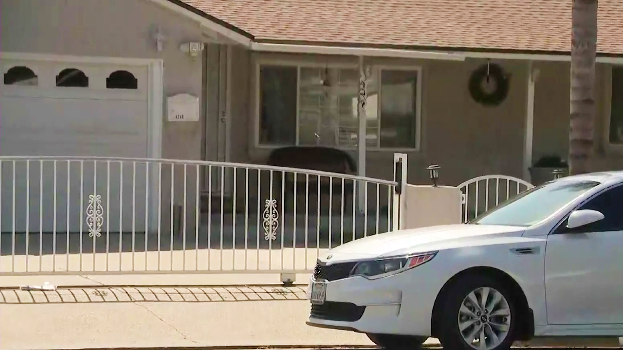 Police continue to investigate a fatal shooting in Baldwin Park on June 6, 2022. (KTLA)