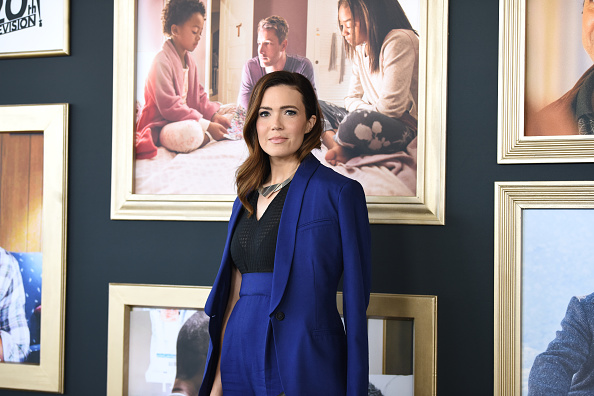 Mandy Moore attends the Series Finale Episode of NBC's "This Is Us" at Academy Museum of Motion Pictures on May 22, 2022 in Los Angeles. (Araya Doheny/WireImage)