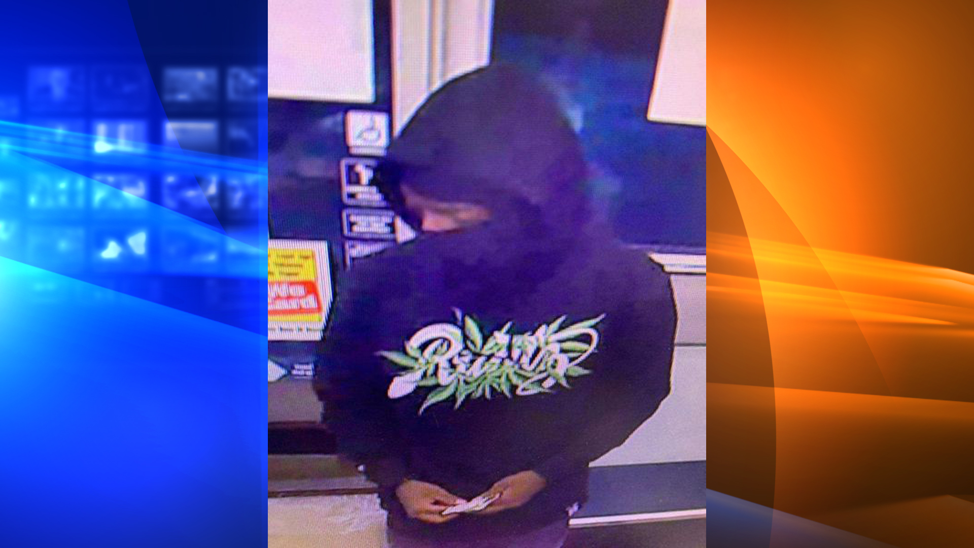 A man believed to be involved in separate shootings at three 7-Eleven stores is shown in an image released by the Brea Police Department on July 11, 2022.