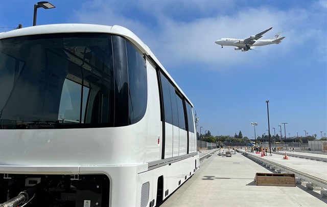 LAX Automated People Mover Train Car