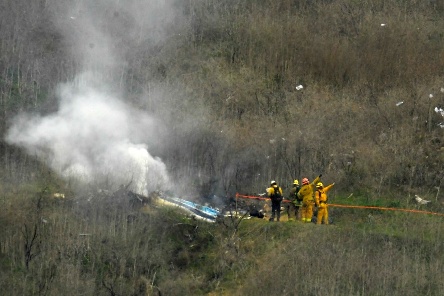 Kobe Bryant-Crash Photos