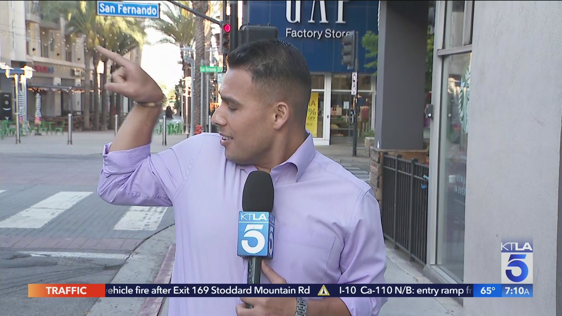 KTLA Morning Show reporter Carlos Herrera