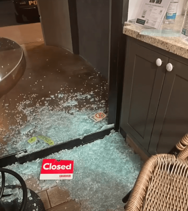 Thieves break into Historia Bakery and steal thousands of dollars while causing major damage on Sept. 15, 2022. (Historia Bakery)