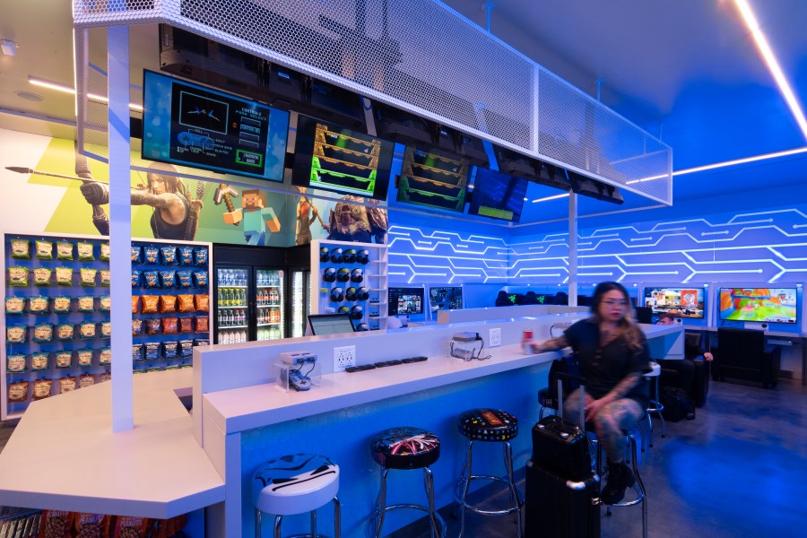 Gameway opening up at Delta Terminal at the Los Angeles International Airport. (LAX)