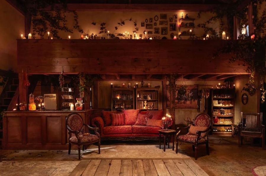 Airbnb is offering a spooky stay in a recreation of the Sanderson Sisters' cottage from Hocus Pocus. (Airbnb)