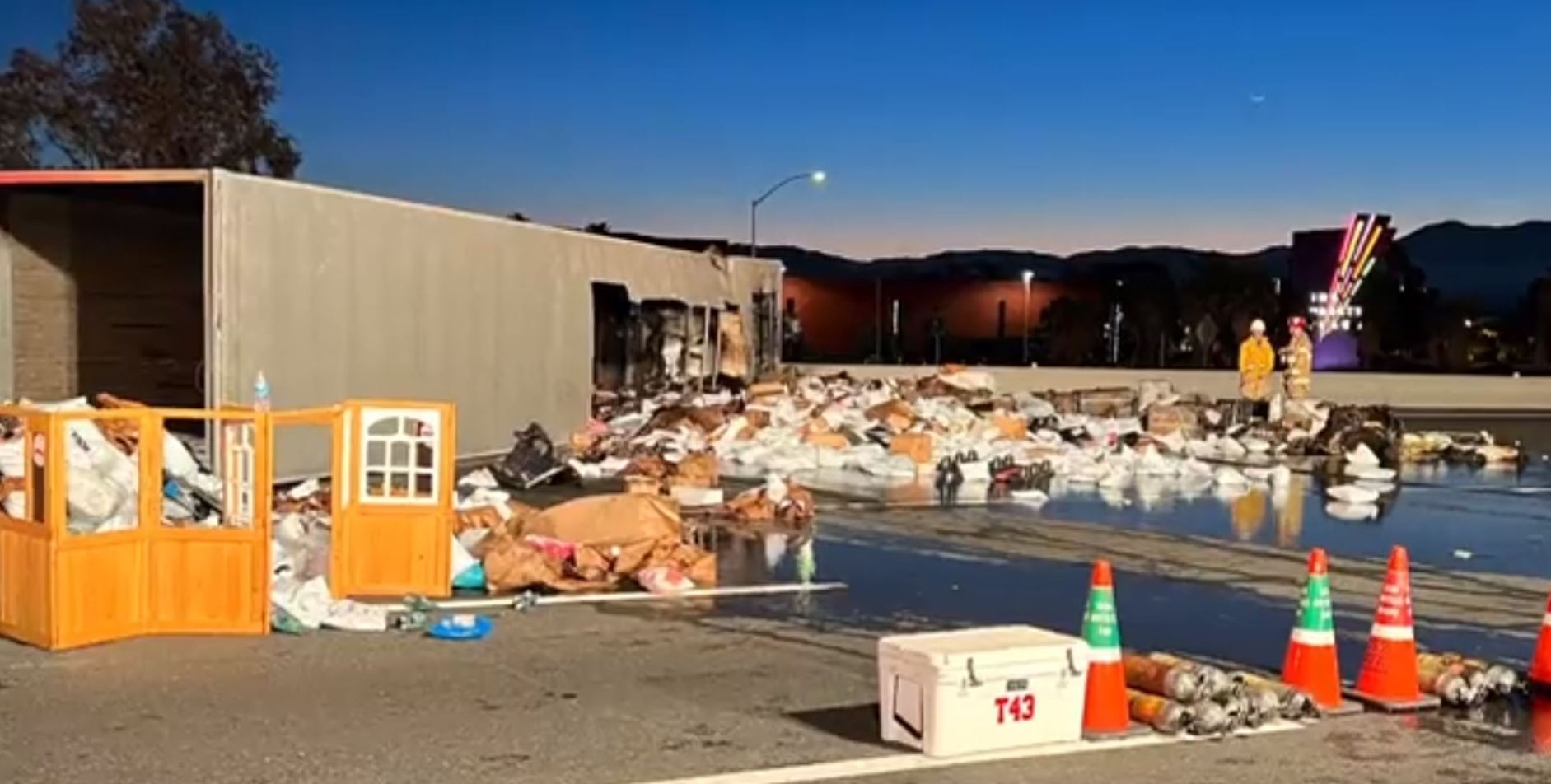 Crash leaves one dead and two others injured along 5 freeway in Irvine on Sept. 24, 2022.