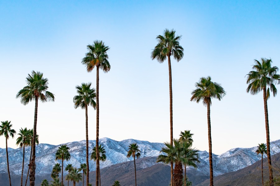 California cities ranked the best winter destination for "warm weather lovers":