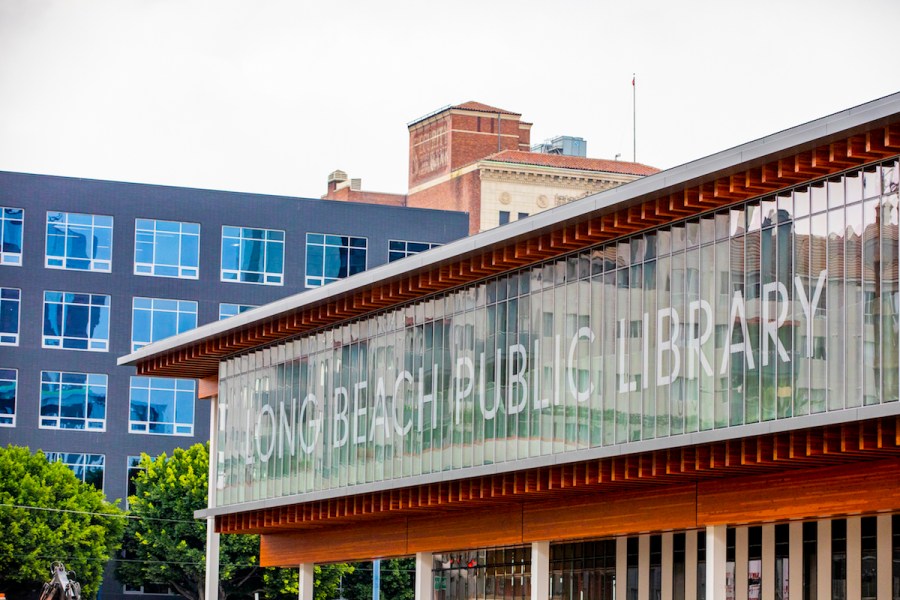 Billie Jean King Main Library in Long Beach