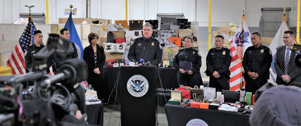 Authorities with the Los Angeles/Long Beach Seaport.