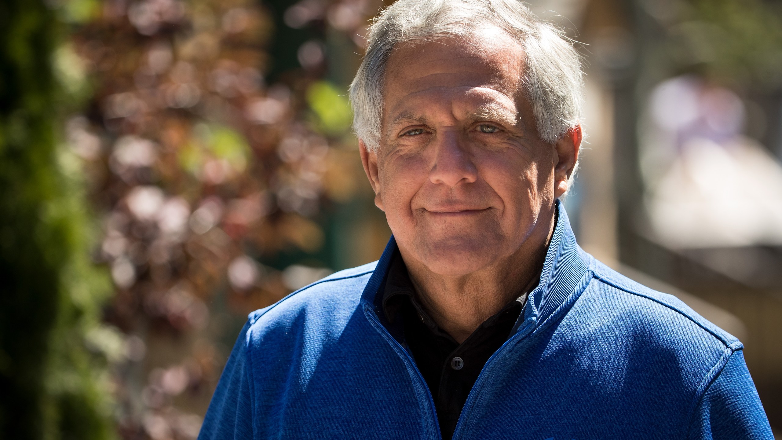 Leslie 'Les' Moonves, president and chief executive officer of CBS Corporation, attends the third day of the annual Allen and Company Sun Valley Conference on July 13, 2017 in Sun Valley, Idaho. (Drew Angerer/Getty Images)