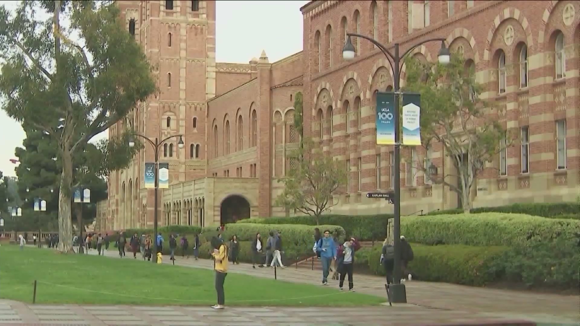 The UCLA campus is seen in this file photo. (KTLA)