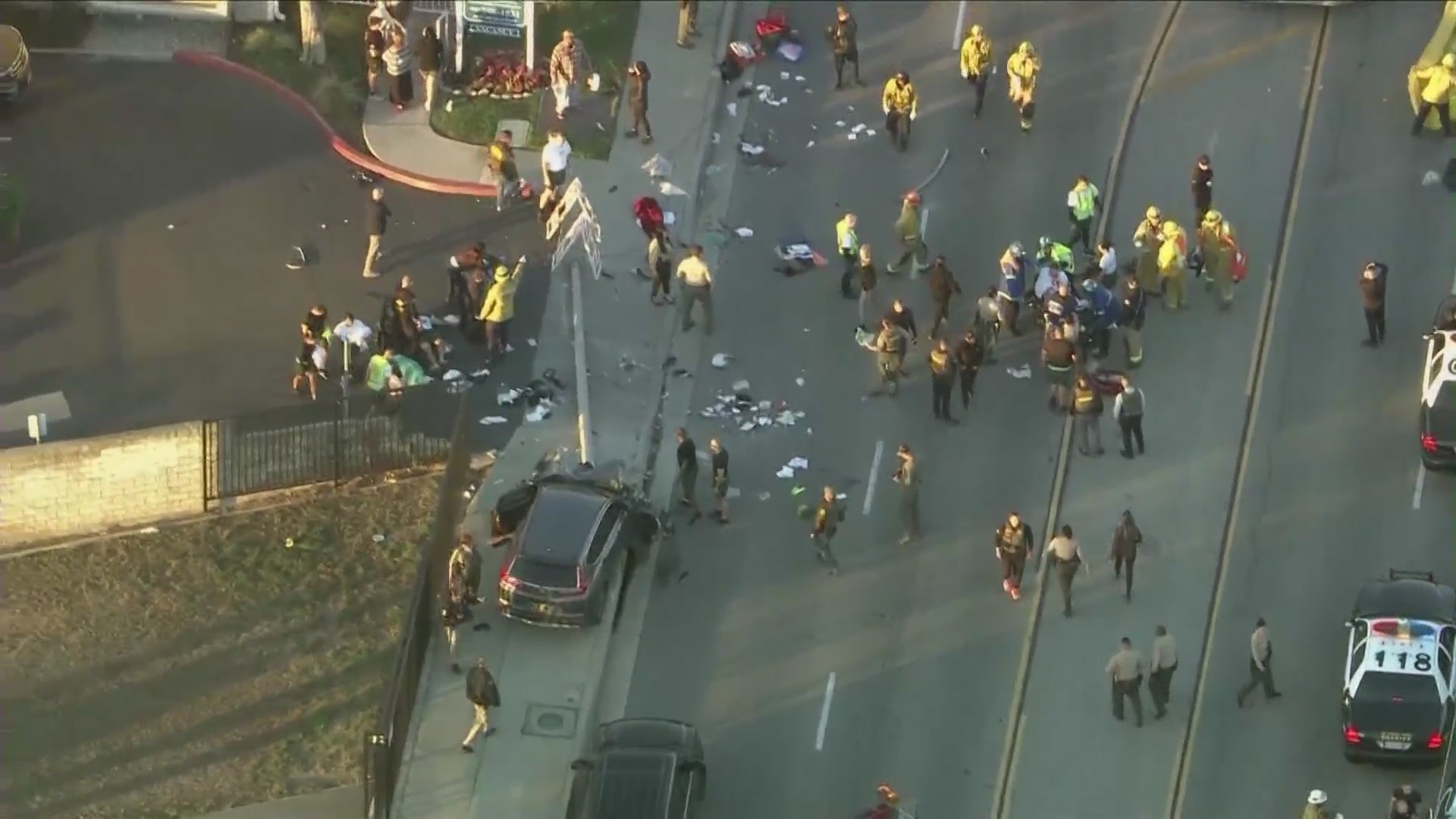 LA recruits crash Whittier