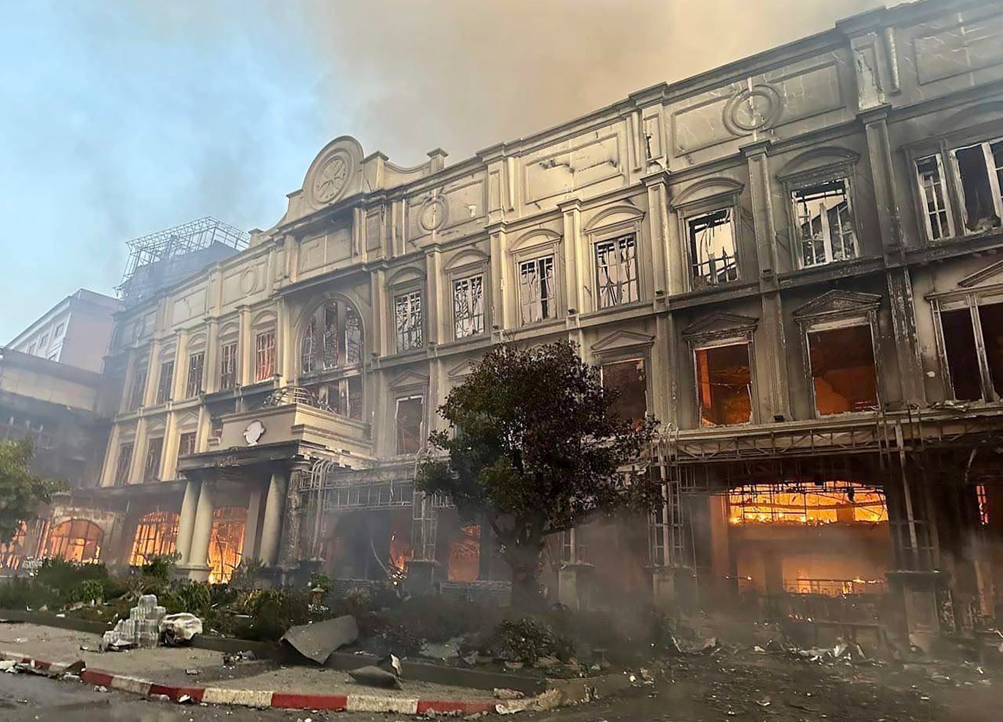 Cambodia Hotel Fire