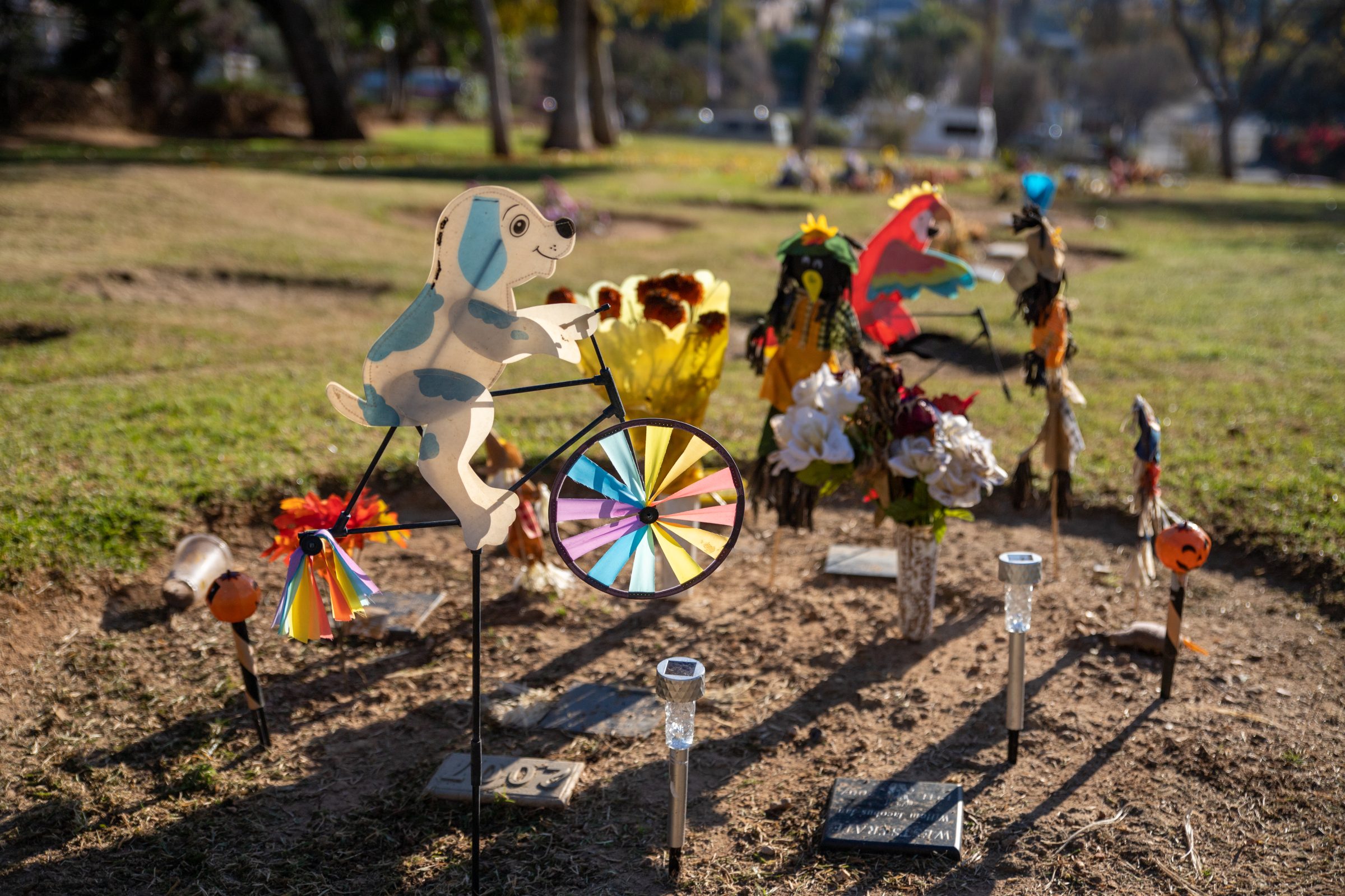 A ceremony held at an L.A. County cemetery on Dec. 8, 2022 laid to rest 1,600 people whose remains were never claimed. (Los Angeles County Department of Health Services)