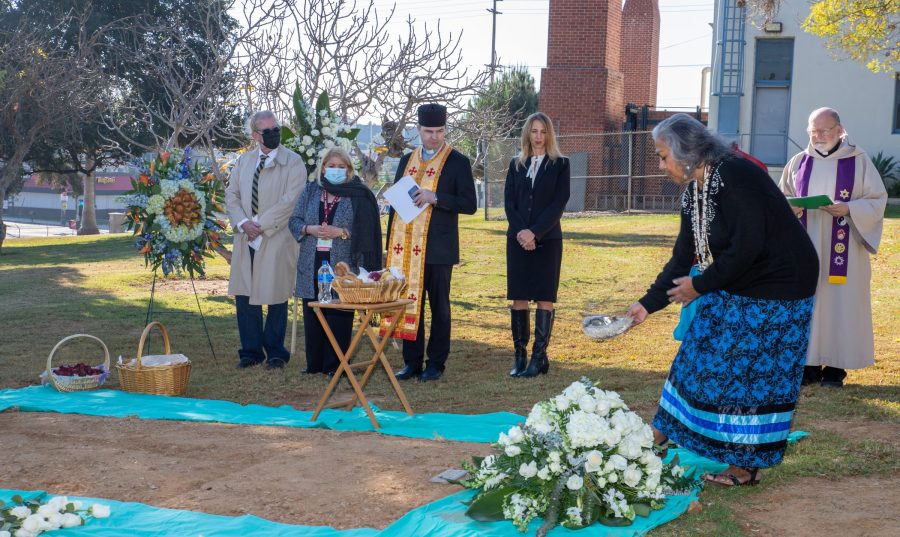 A ceremony held at an L.A. County cemetery on Dec. 8, 2022 laid to rest 1,600 people whose remains were never claimed. (Los Angeles County Department of Health Services)