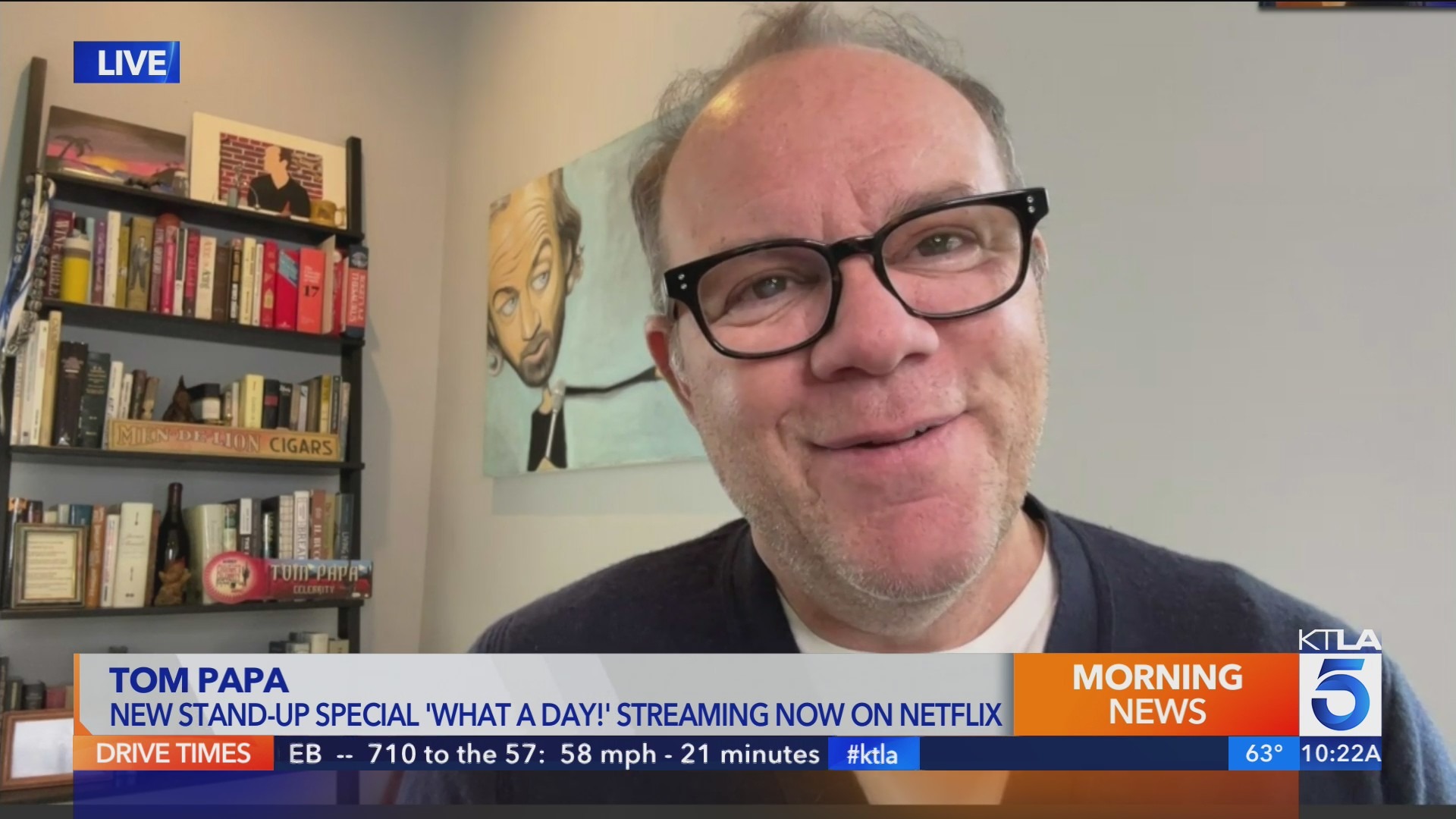 Tom Papa joins us to talk about his new Netflix stand up special 'What a Day'