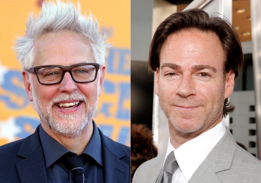 James Gunn (L) and Peter Safran (R)