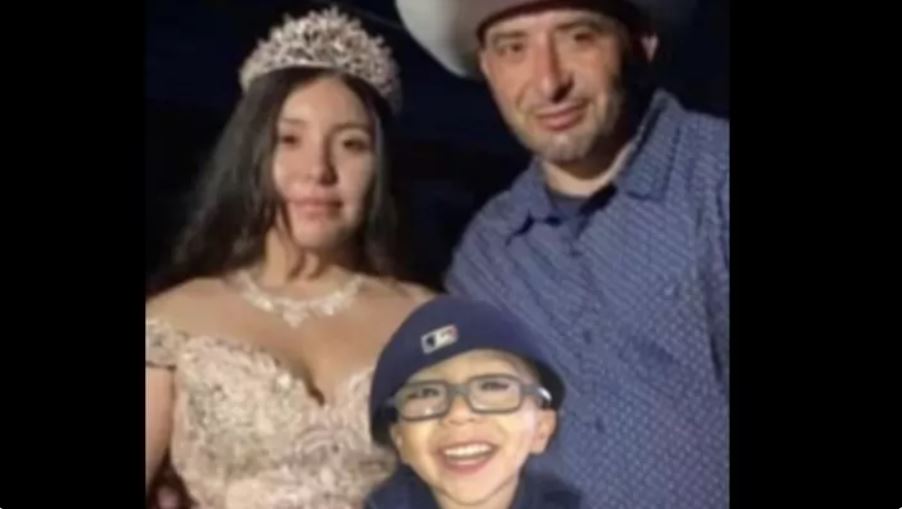 Jose Plasencia, his daughter Mia and son Ivan in a family photo. (GoFundMe)