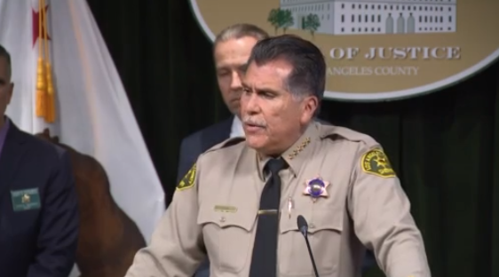 L.A. County Sheriff Robert Luna provided updates on the investigation into the Monterey Park mass shooting Jan. 25, 2023 (KTLA)