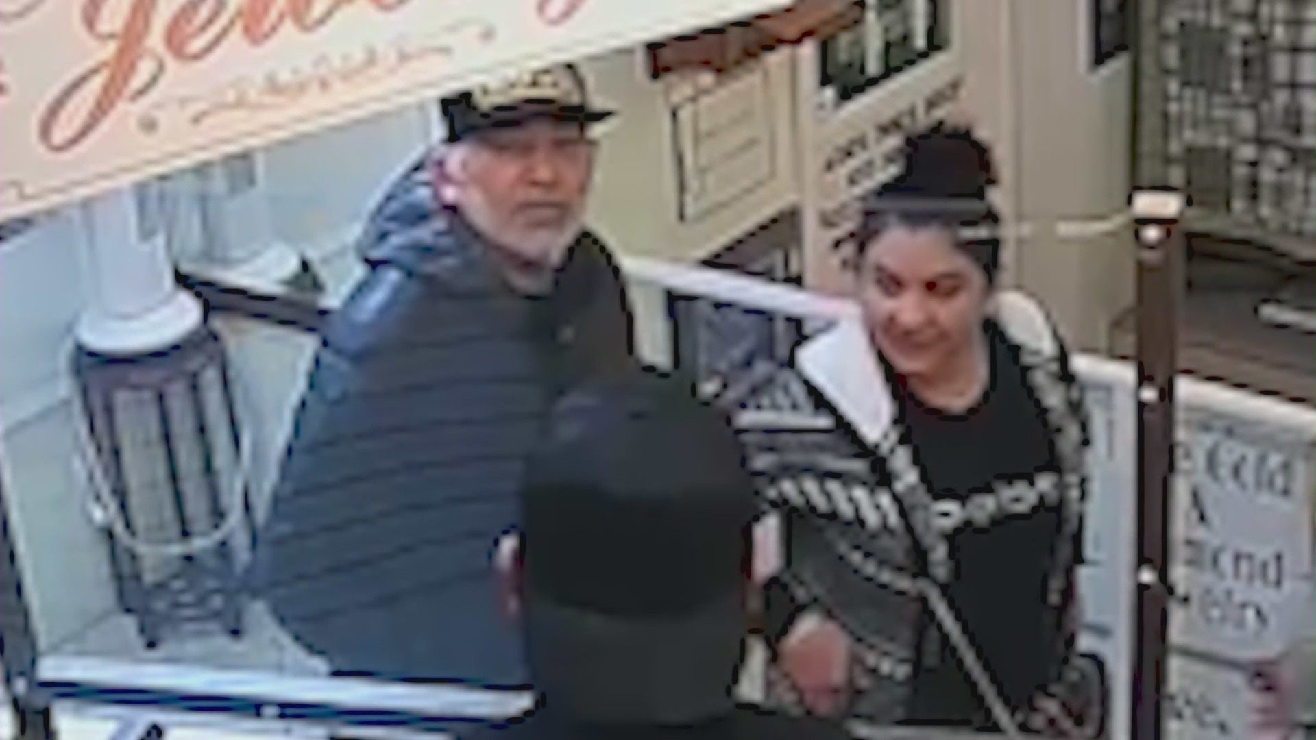 Suspected thieves were captured on camera at a Santa Clarita pawnshop on Jan. 17, 2023. (Abe's Pawn Shop)