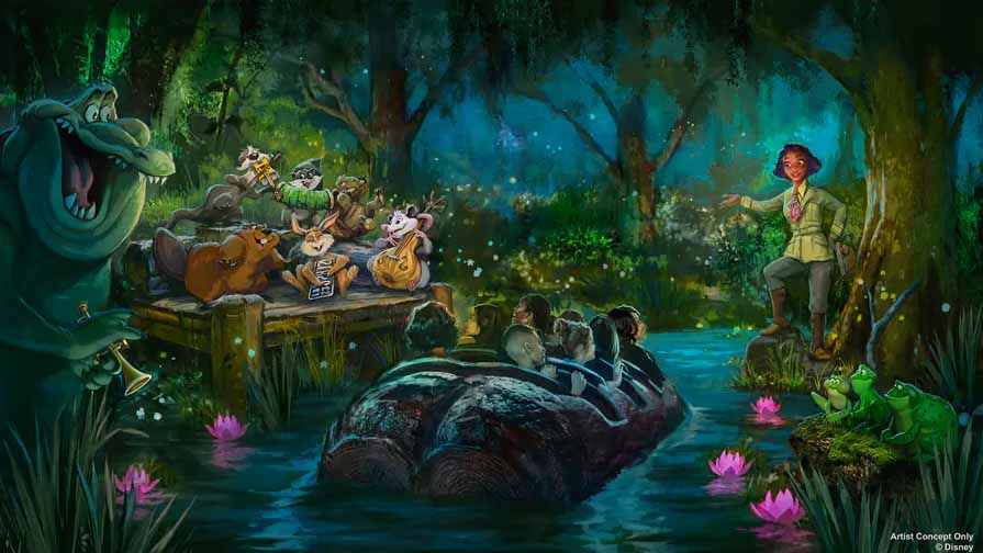 Tiana Bayou Adventure