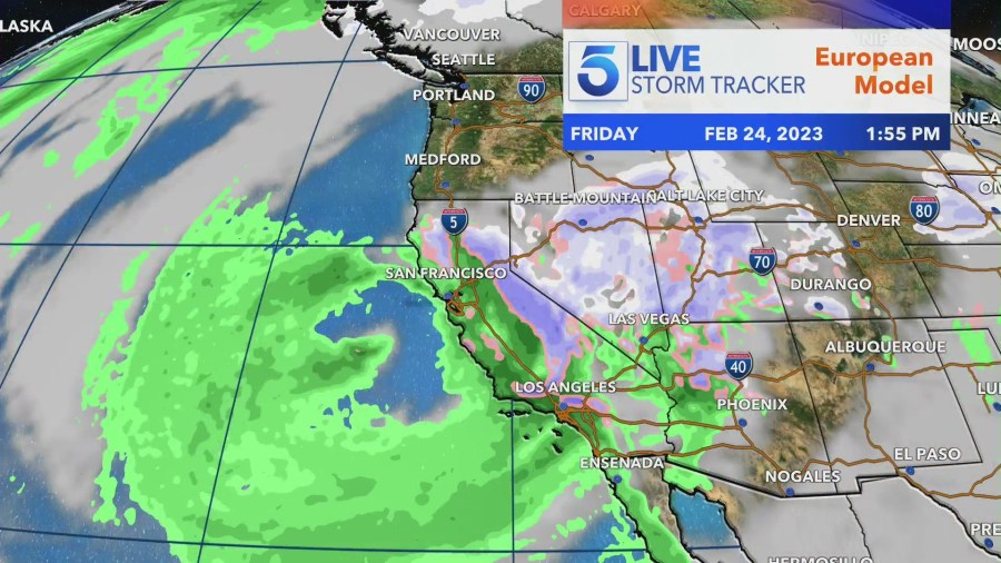 Future Storm Track. Feb. 20, 2023.