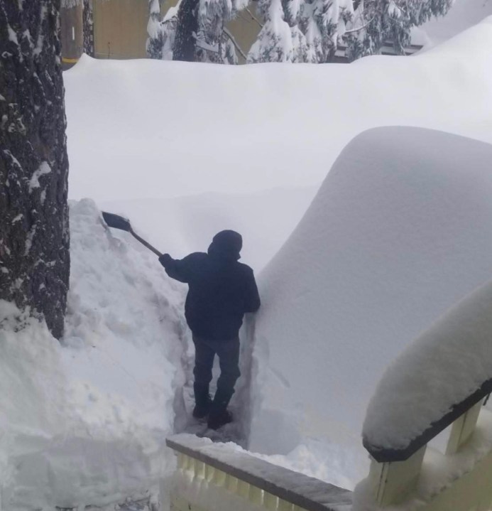 Running Springs, California Snow