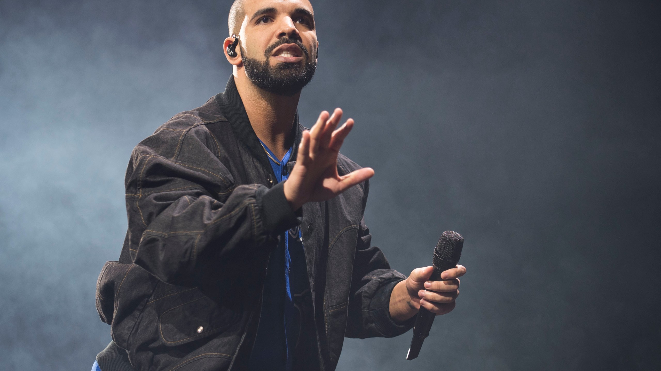 Drake performs onstage in Toronto. The rapper has been named Spotify’s most-streamed artist of the decade. (Arthur Mola/Invision/AP, File)