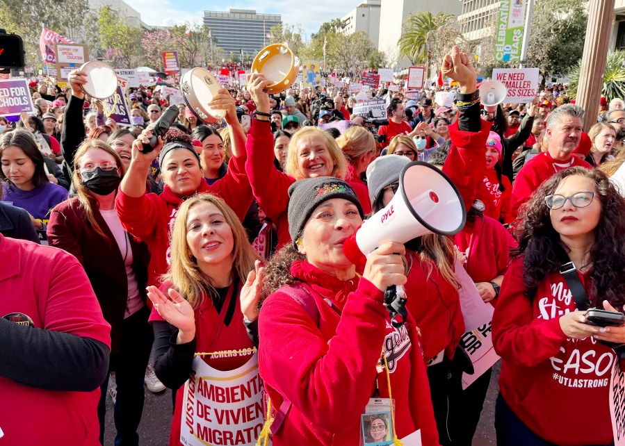 Los Angeles-School Strike