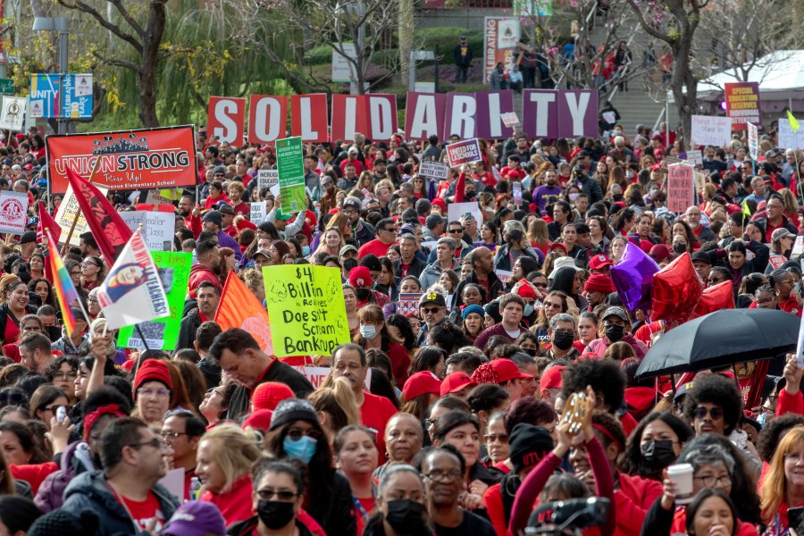 Los Angeles-School Strike