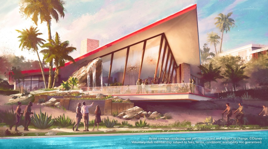 Disney's planned community in Rancho Mirage will feature a gathering place "inspired by the midcentury home of the famous family of superheroes from Disney and Pixar’s “Incredibles," the company announced on March 24, 2023. (Storyliving by Disney)