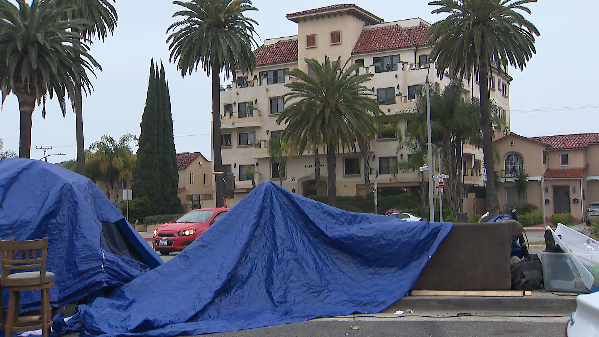 Beverly Grove Homeless Encampment