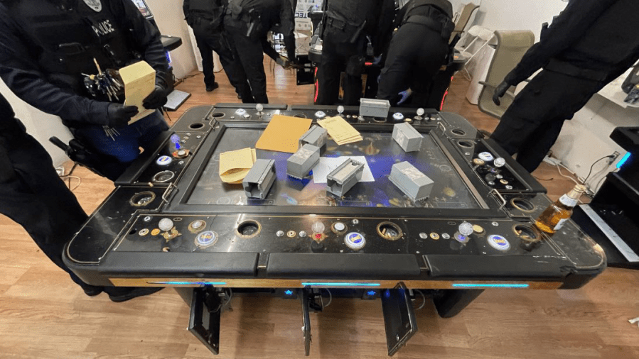 Pomona Gambling Raids