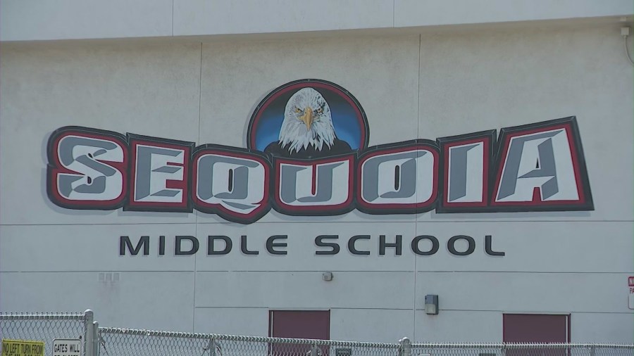 Sequoia Middle School in Fontana