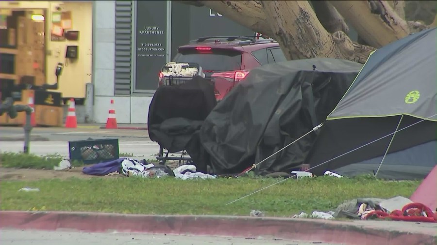 Beverly Grove Homeless Encampment