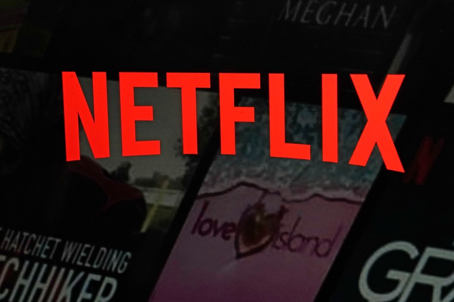 FILE - The Netflix logo is displayed on the company's website on Feb. 2, 2023, in New York. Netflix on Tuesday, May 23, 2023, outlined how it intends to crack down on the rampant sharing of account passwords in the U.S., its latest bid to reel in more subscribers to its video streaming service amid a slowdown in growth. (AP Photo/Richard Drew, File)