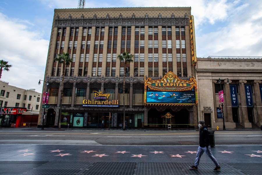 Hollywood walk of fame