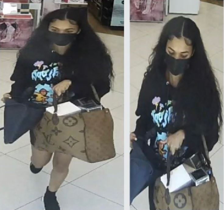 Suspects wanted for allegedly stealing thousands of dollars in merchandise from an Ulta shop in Calabasas on April 28, 2023. (Los Angeles County Sheriff's Department)