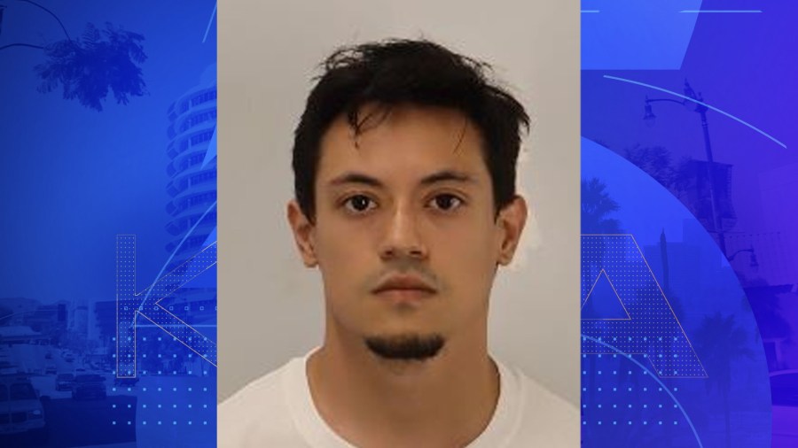 Joshua Meza, a 25-year-old, resident of Corona, is shown in this undated mugshot provided by the Riverside County Sheriff's Office