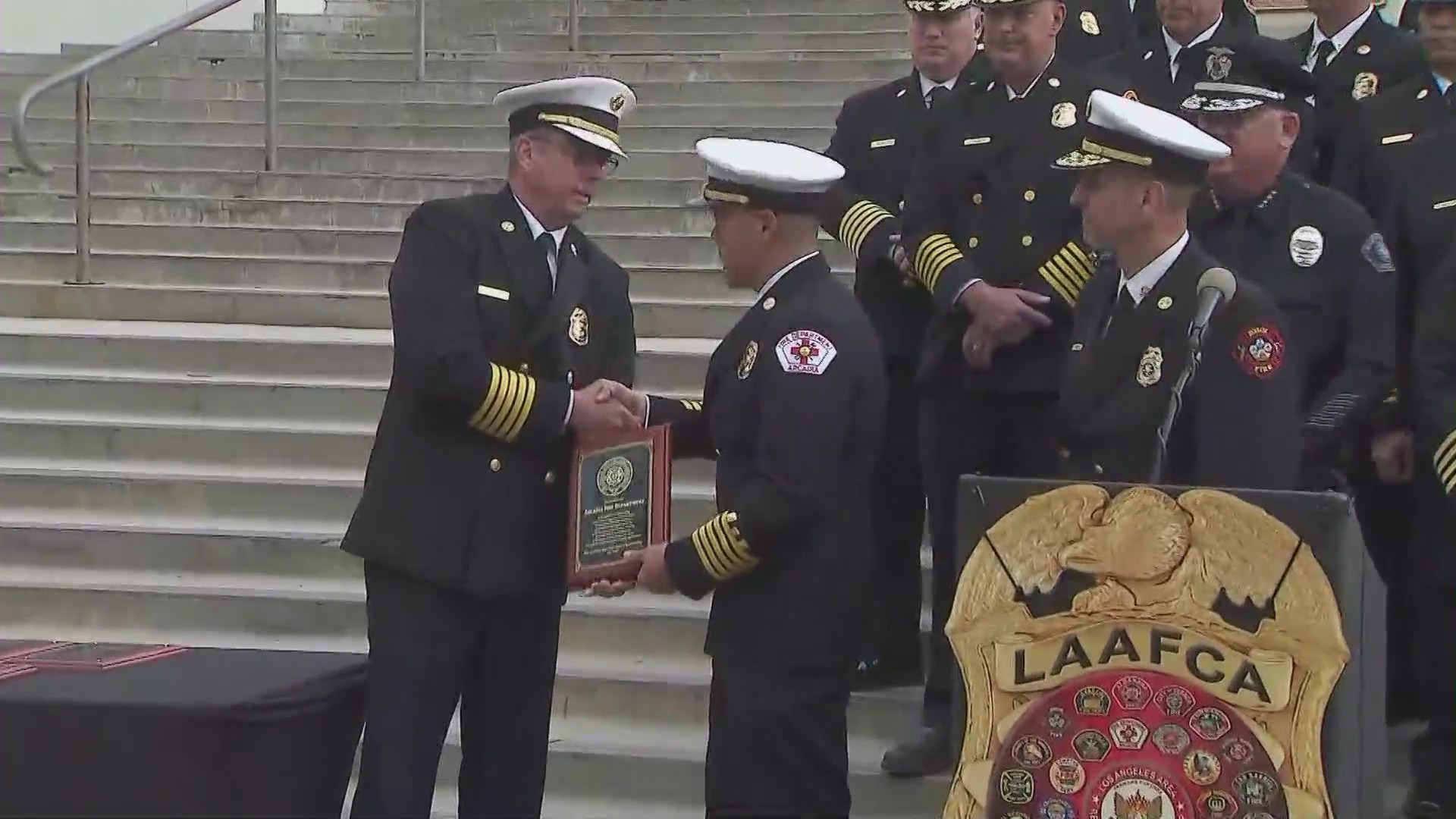 Monterey Park shooting first responders honored