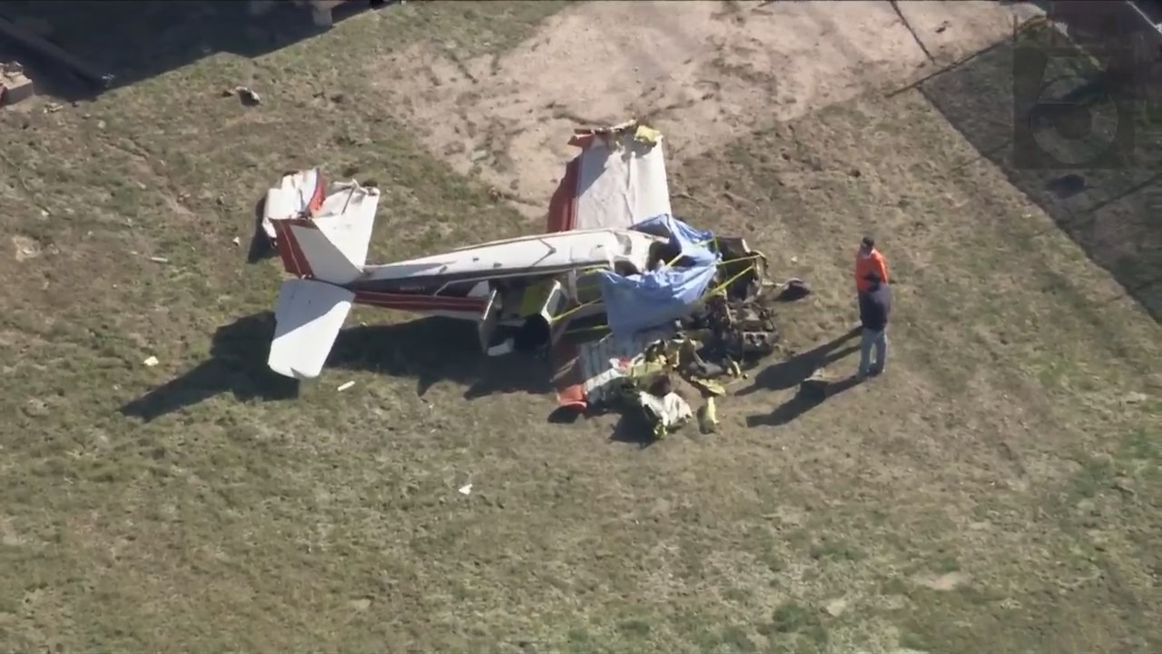 Big Bear Plane Crash Scene