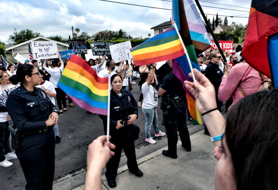 California Pride Protest