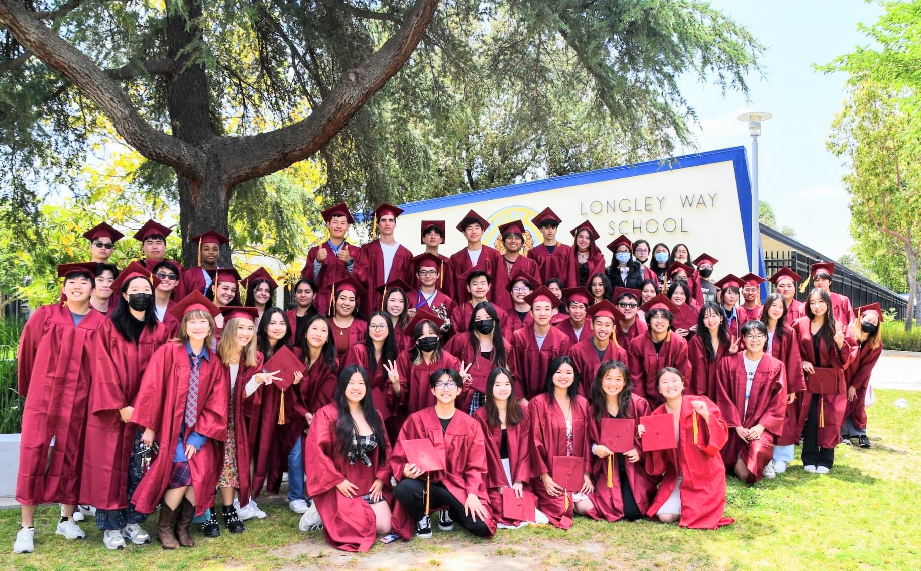 Arcadia High School celebrates a 100% graduation rate for seniors in 2023. (Arcadia High School)