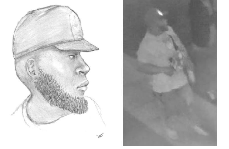 Inglewood Police released the murder suspect’s sketch, photo and vehicle description.